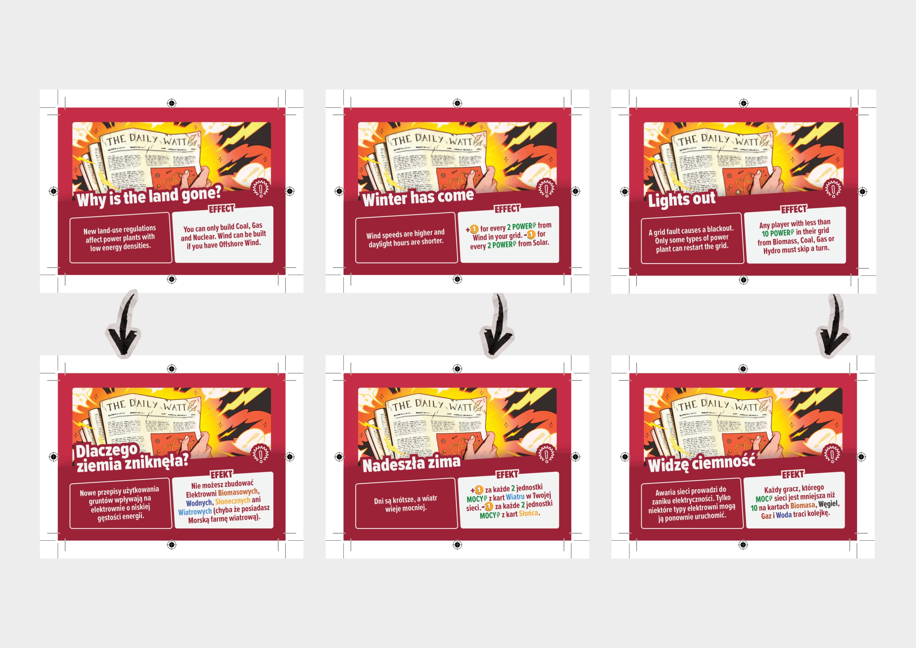Polish Game Event Cards